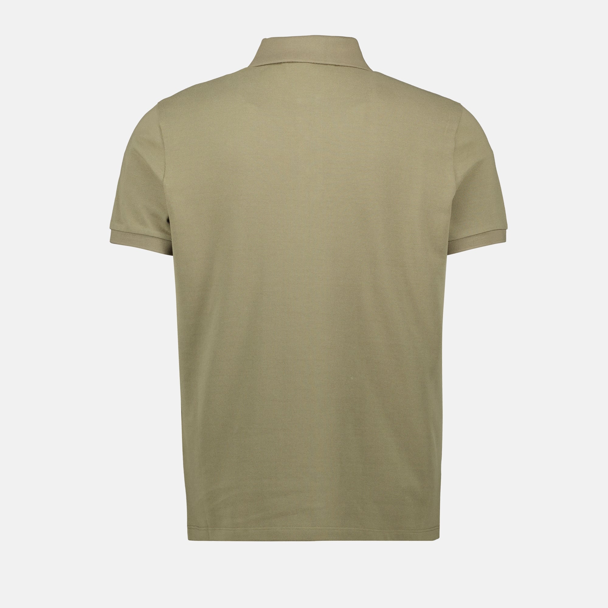 Polos Polo Verde de Manga Corta Moncler Caqui Homme
