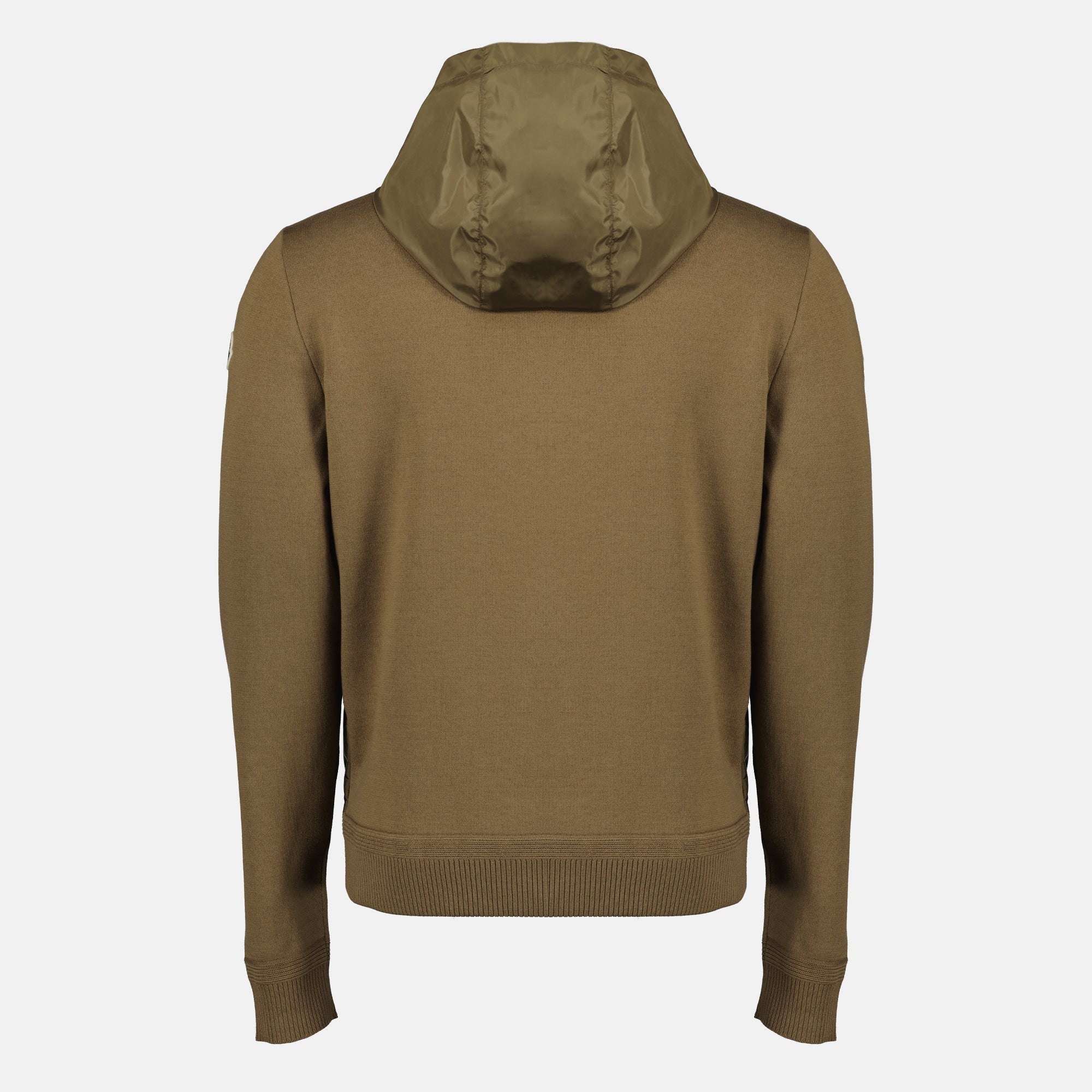 Vestes Cardigan en coton kaki Moncler Kaki Homme