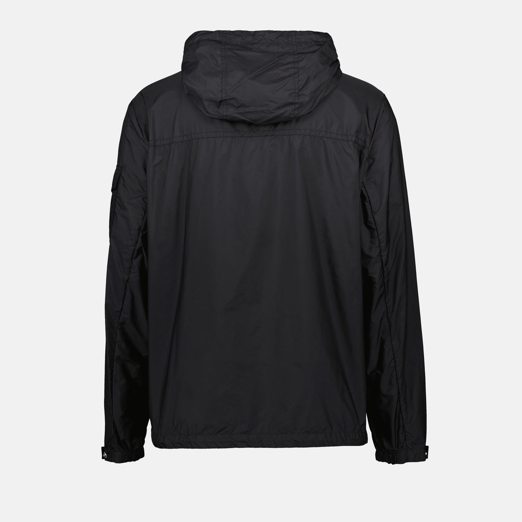 Jaquetas Corta-Vento Etiache com Capuz Moncler Preto Homme