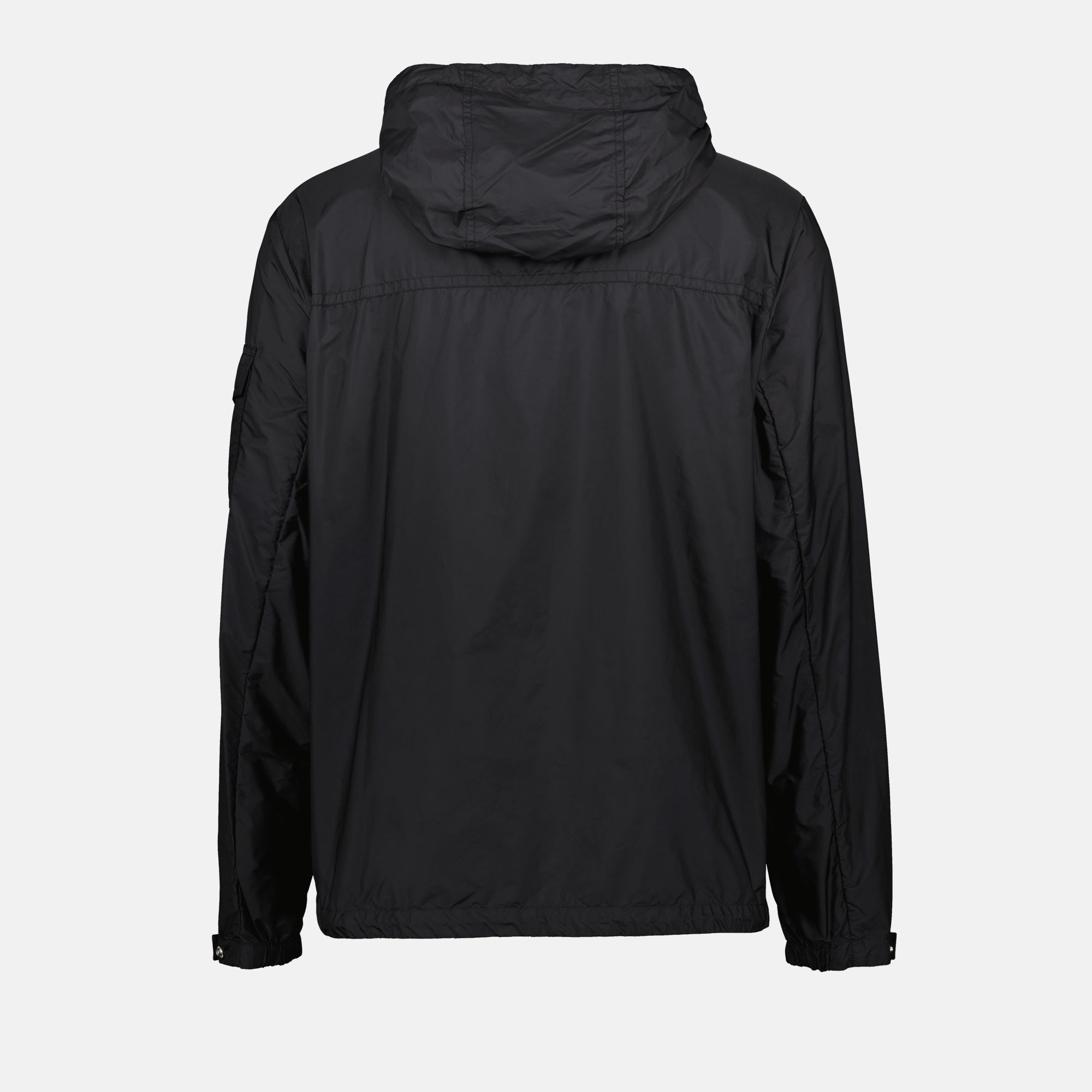 Jaquetas Corta-Vento Etiache com Capuz Moncler Preto Homme