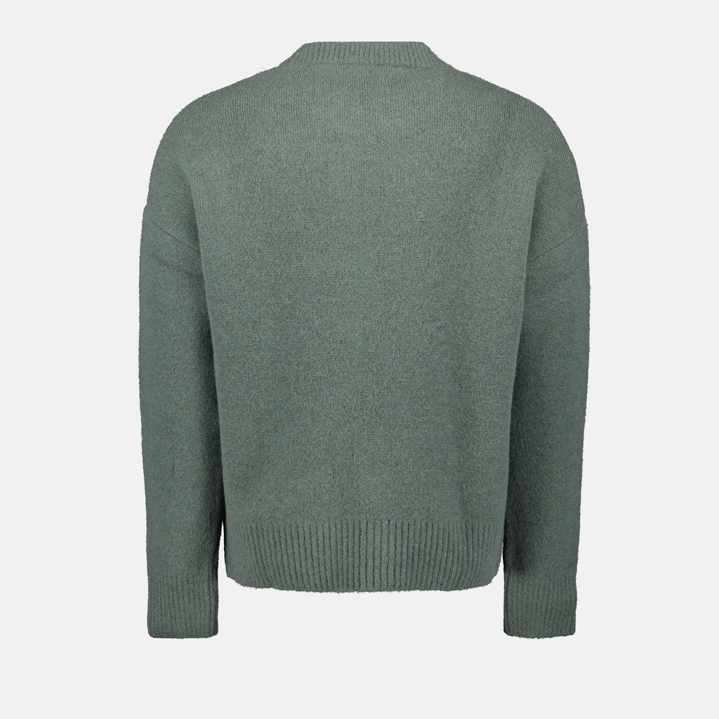 Maille Pull AMI de Coeur Ami PARIS Vert Unisexe