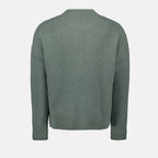 Maille Pull AMI de Coeur Ami PARIS Vert Unisexe