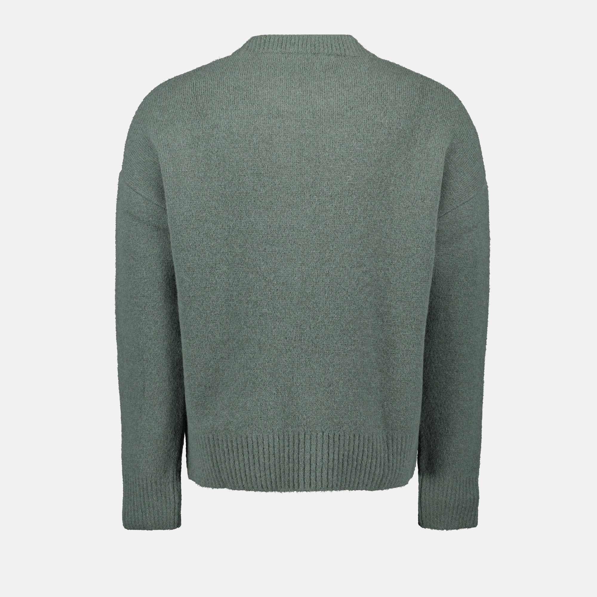 Maille Pull AMI de Coeur Ami PARIS Vert Unisexe