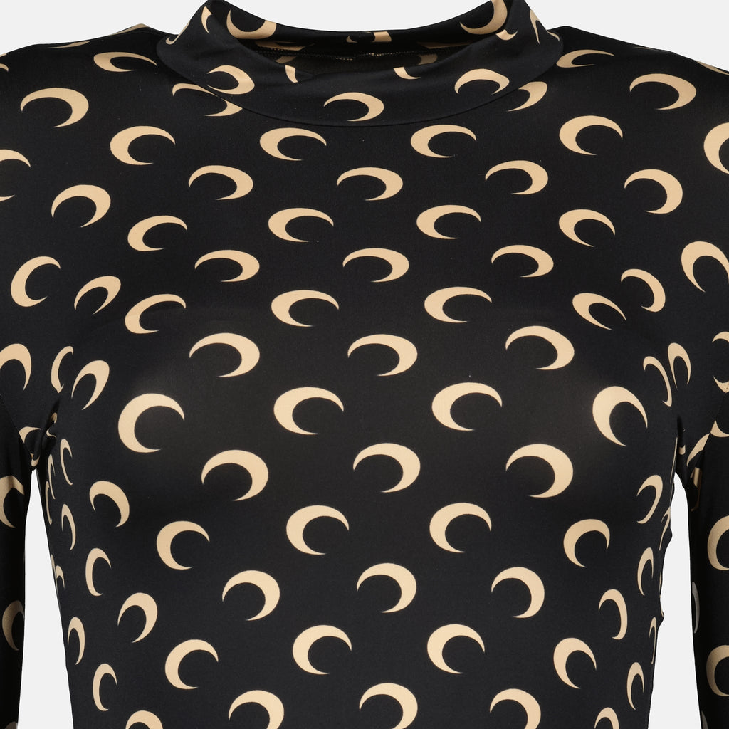 Immagine dell'articolo Top Jersey Moon del marchio Marine Serre per Donne - Stagione Autunno-Inverno 2025 - Vista Dettagliata_3