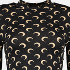 Immagine dell'articolo Top Jersey Moon del marchio Marine Serre per Donne - Stagione Autunno-Inverno 2025 - Vista Dettagliata_3