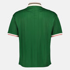 Immagine del polo D-Hibiscus verde in cotone del marchio Drole De Monsieur per Uomo - Collezione Primavera-Estate 2026 - Vista Posteriore