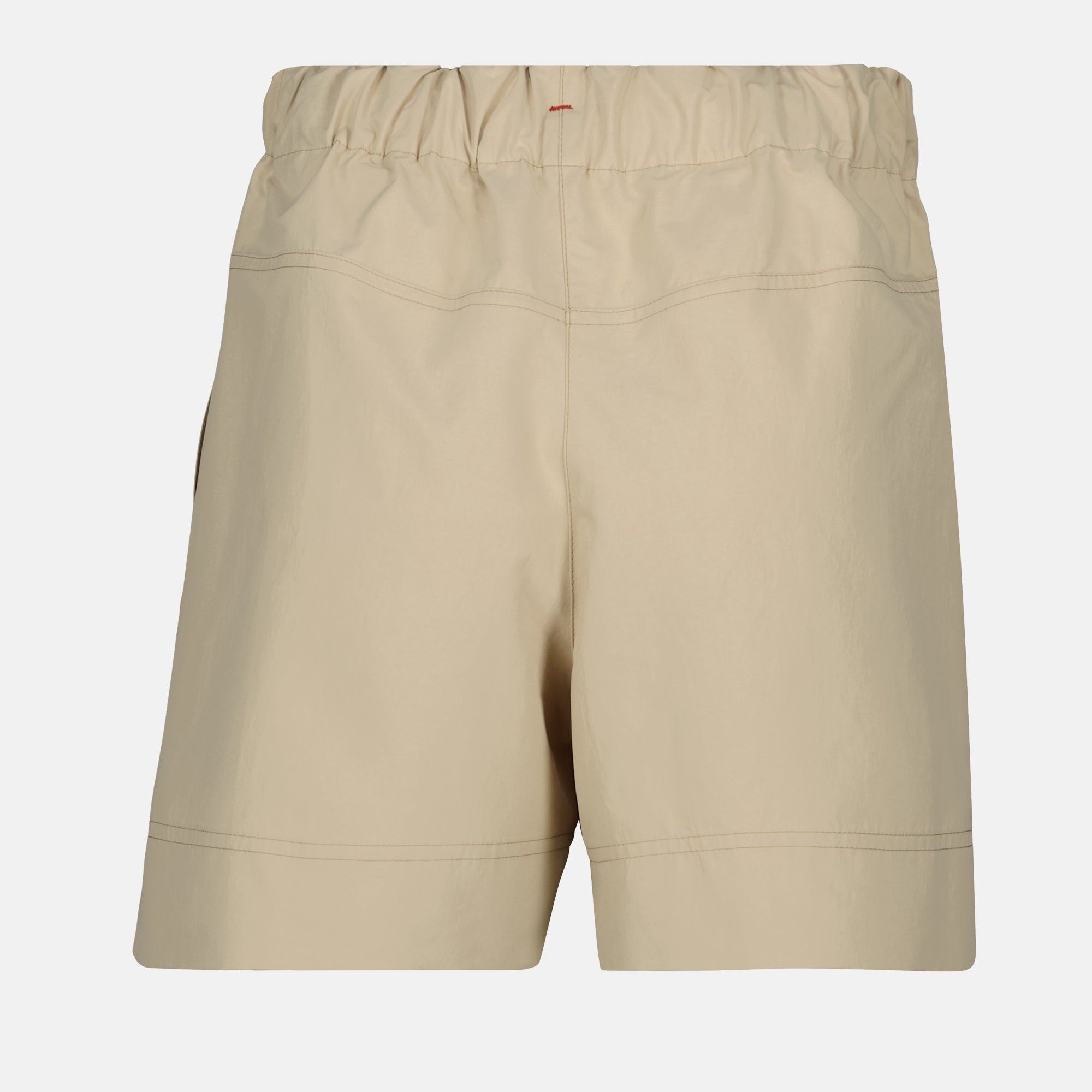 Shorts Short en froissé technique Moncler Grenoble Beige Femme