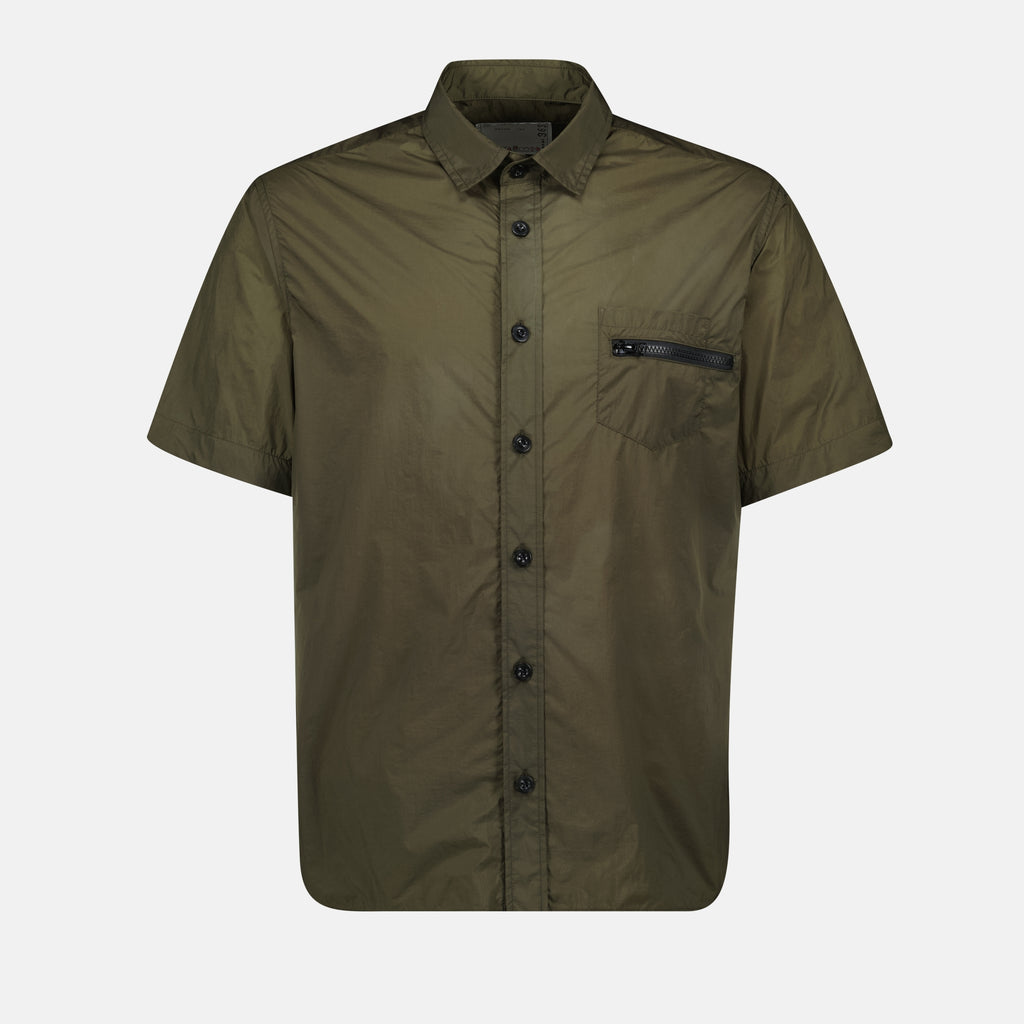 Chemises Chemise en nylon Sacai Kaki Homme