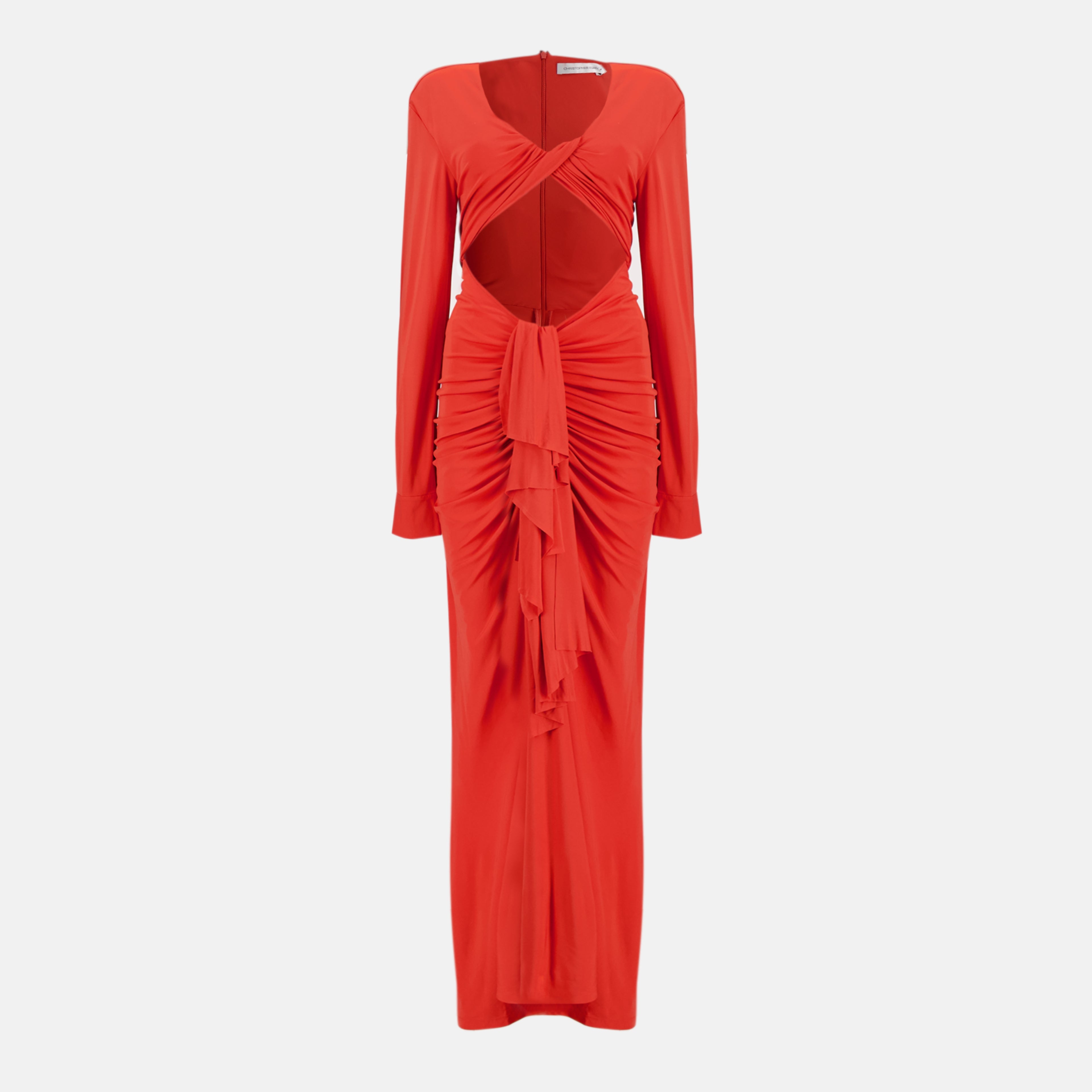 Image de l'article Robe Vivenda orange de la marque Christopher Esber pour Femme - Saison Printemps-Été 2026 - Vue de Face