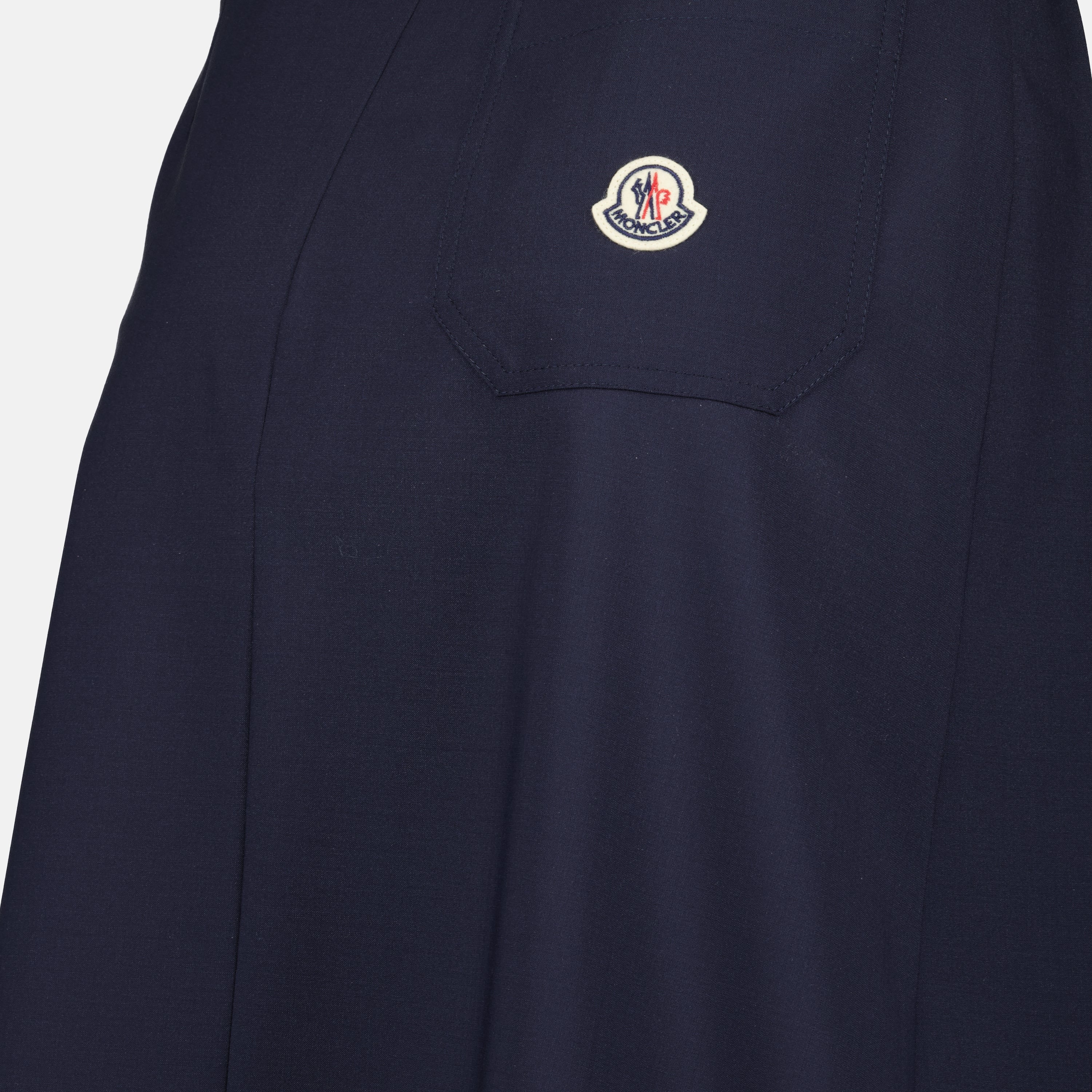 Jupes Jupe plissée Moncler Bleu foncé Femme