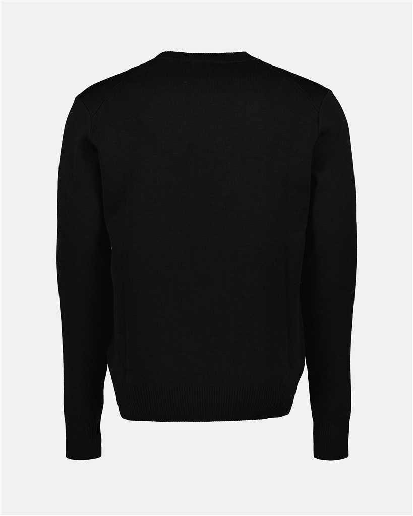 Maille Pull Ami de Coeur Ami PARIS Noir Homme