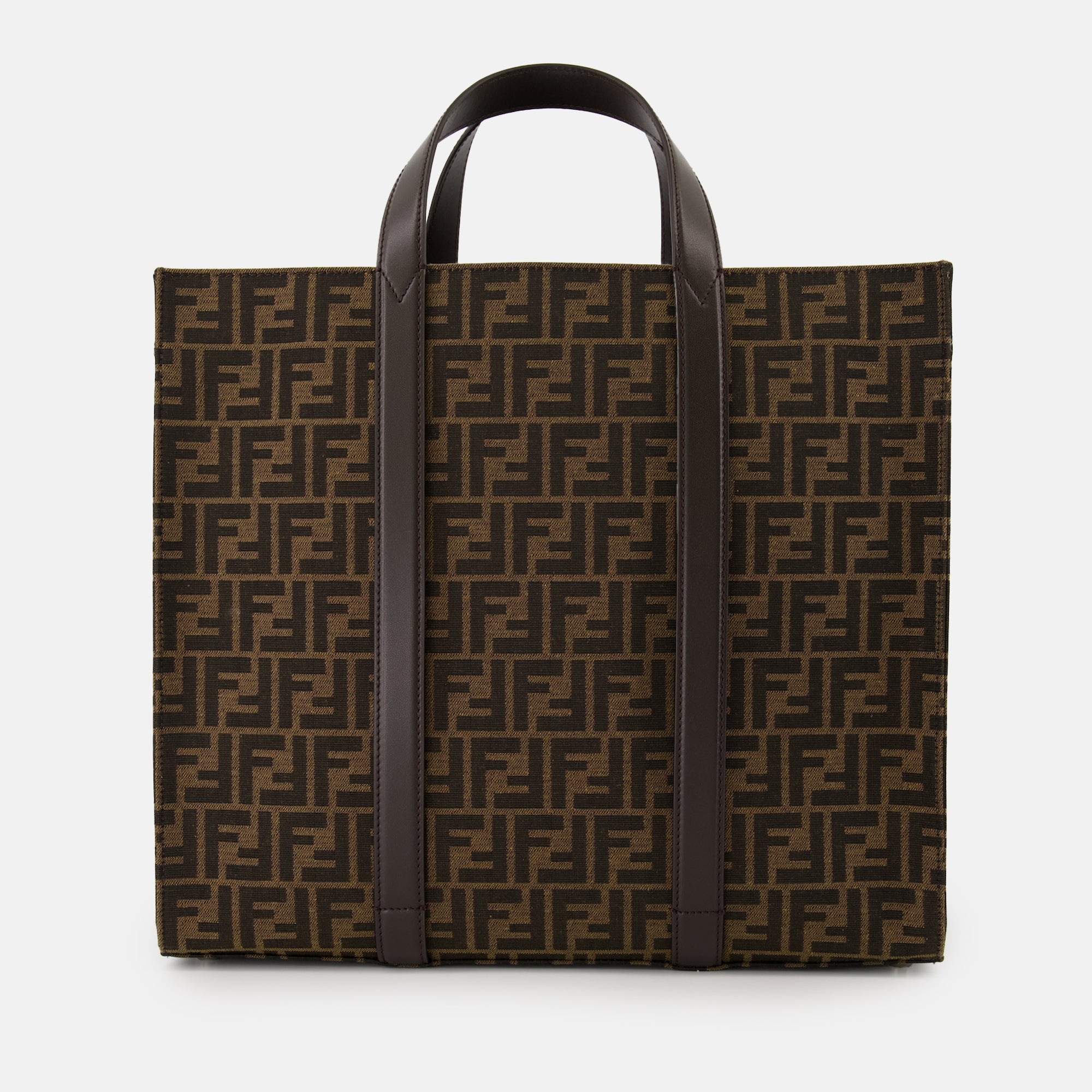 Bolsas tote FF tote bag Fendi Marrom Homme