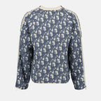 Maglieria Pull Oblique Dior Blu Homme