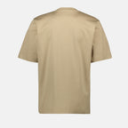 T-Shirts Baumwoll-T-Shirt Fendi Beige Herren