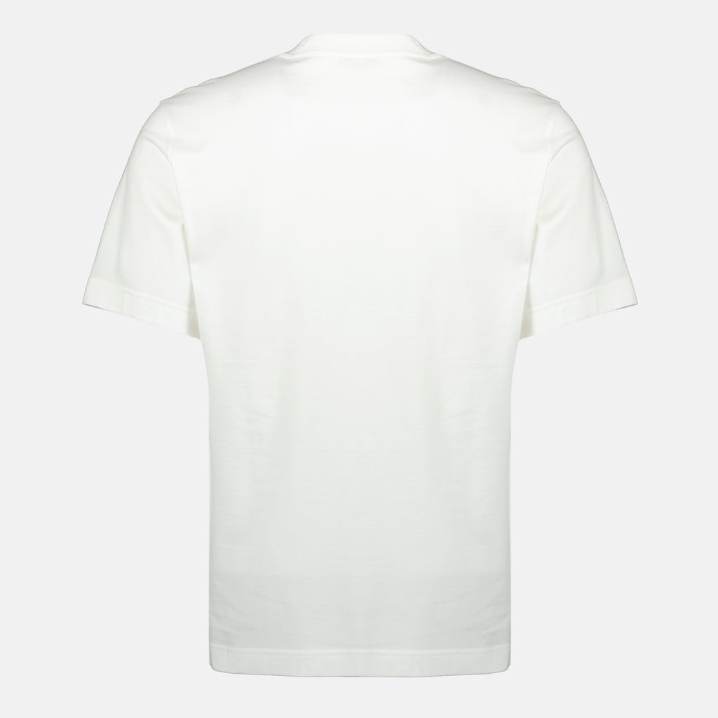 Image de l'article T-shirt EKD blanc de la marque Burberry pour Homme - Saison Printemps-Été 2026 - Vue de Dos