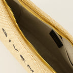Pochettes Pochette in Rafia Beige Givenchy Beige Femme