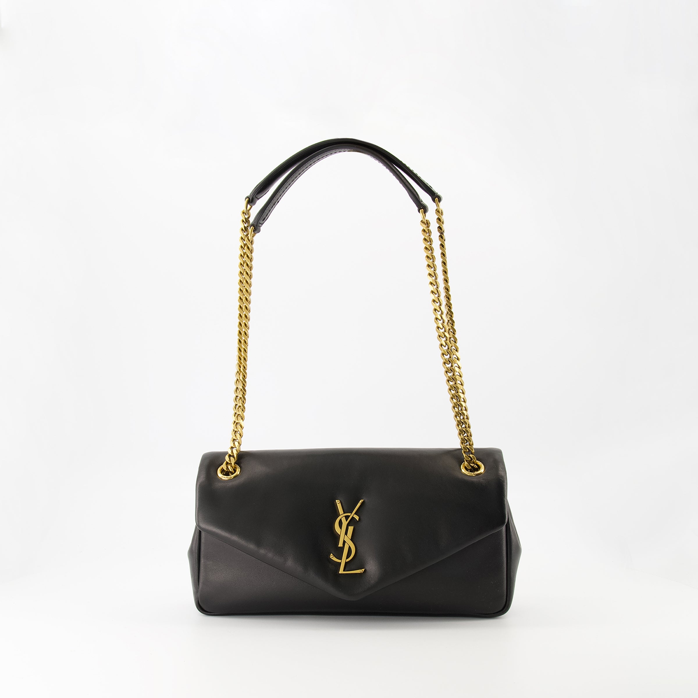 Sacs à main et épaule Sac Calypso small Saint Laurent Noir Femme