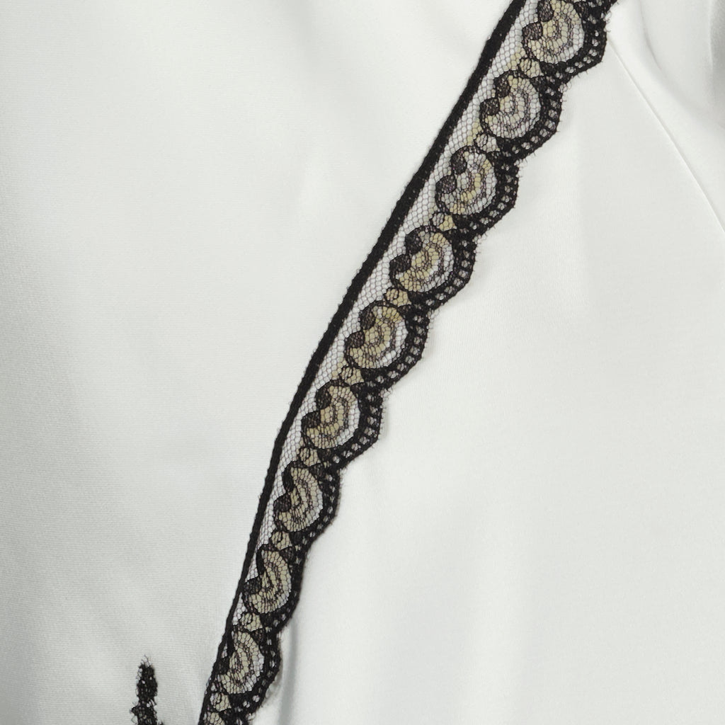 Tops Top asymétrique satiné blanc Iro Blanc Femme