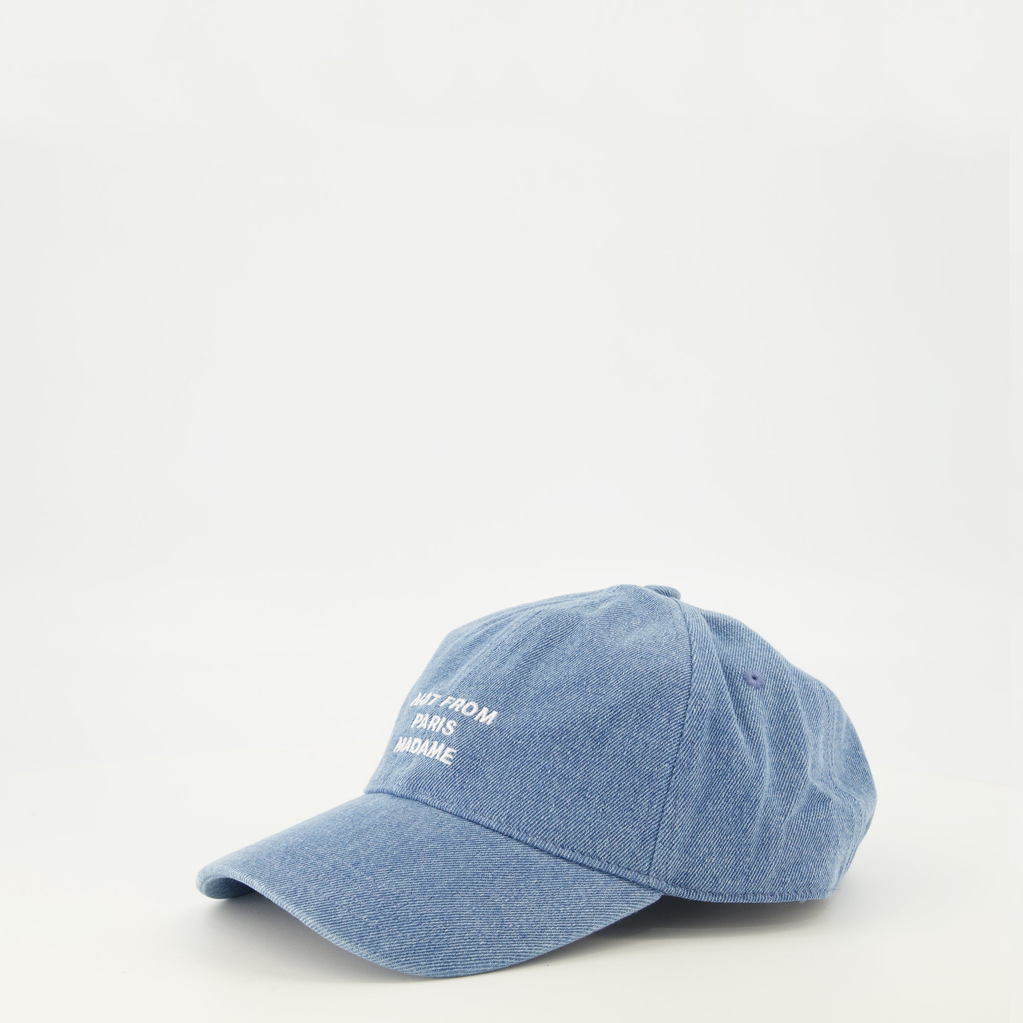 Chapeaux, casquettes et bonnets Blaue Denim Slogan Cap Drole De Monsieur Bleu Homme