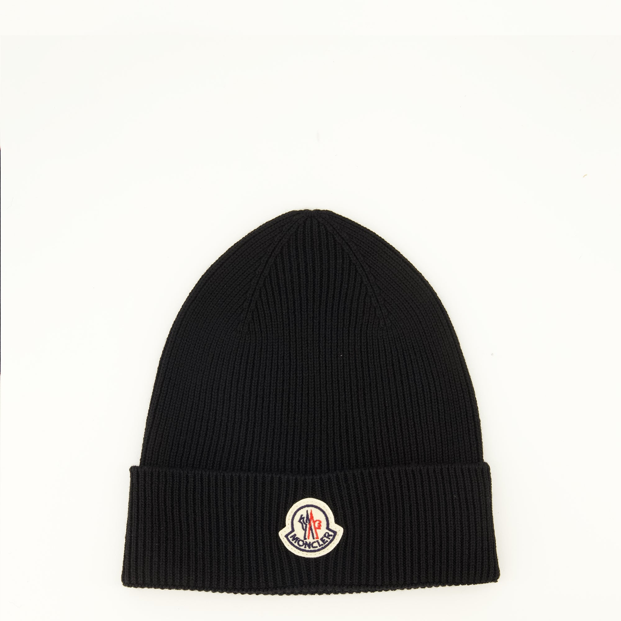 Chapeaux, casquettes et bonnets Bonnet en laine noir Moncler Noir Homme