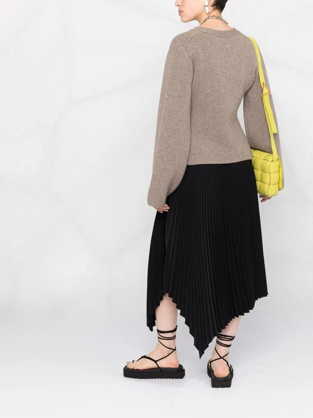 Maille Cardigan Scarlet Khaite Marron Femme