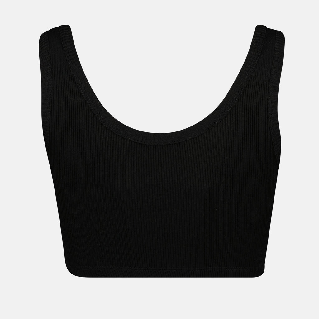Tops Brassière logo Prada Noir Femme