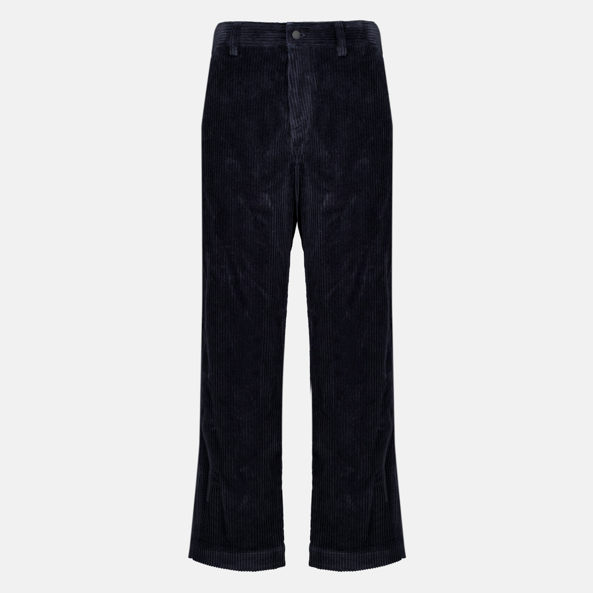 Pantalons Pantalon bleu marine en velours côtelé Moncler Grenoble Bleu foncé Homme