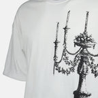 T-shirt T-shirt Chandelier L8 Studio Bianco Homme