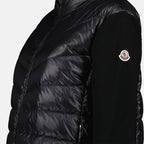 Jackets Bi-material jacket Moncler Black Femme