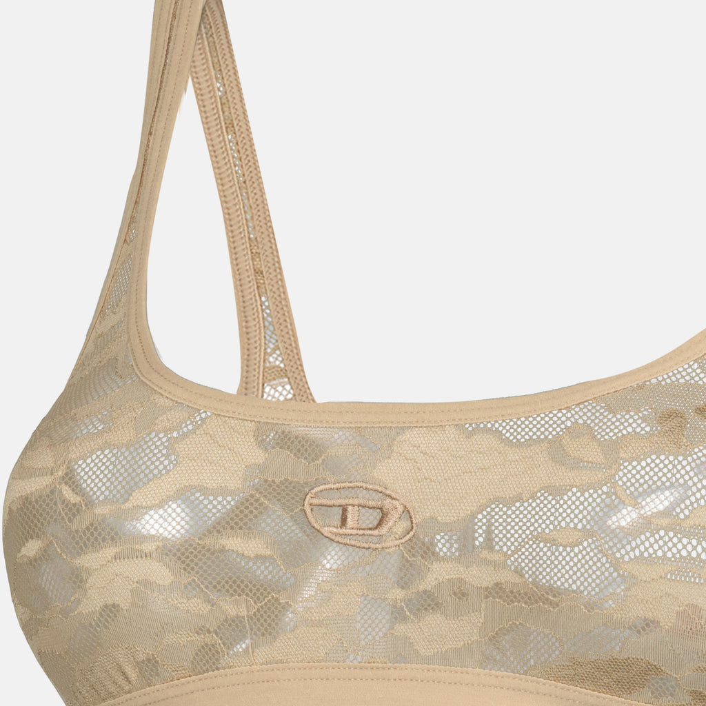 Sous-vêtements et homewear Brassière Kelsi en dentelle Diesel Beige Femme