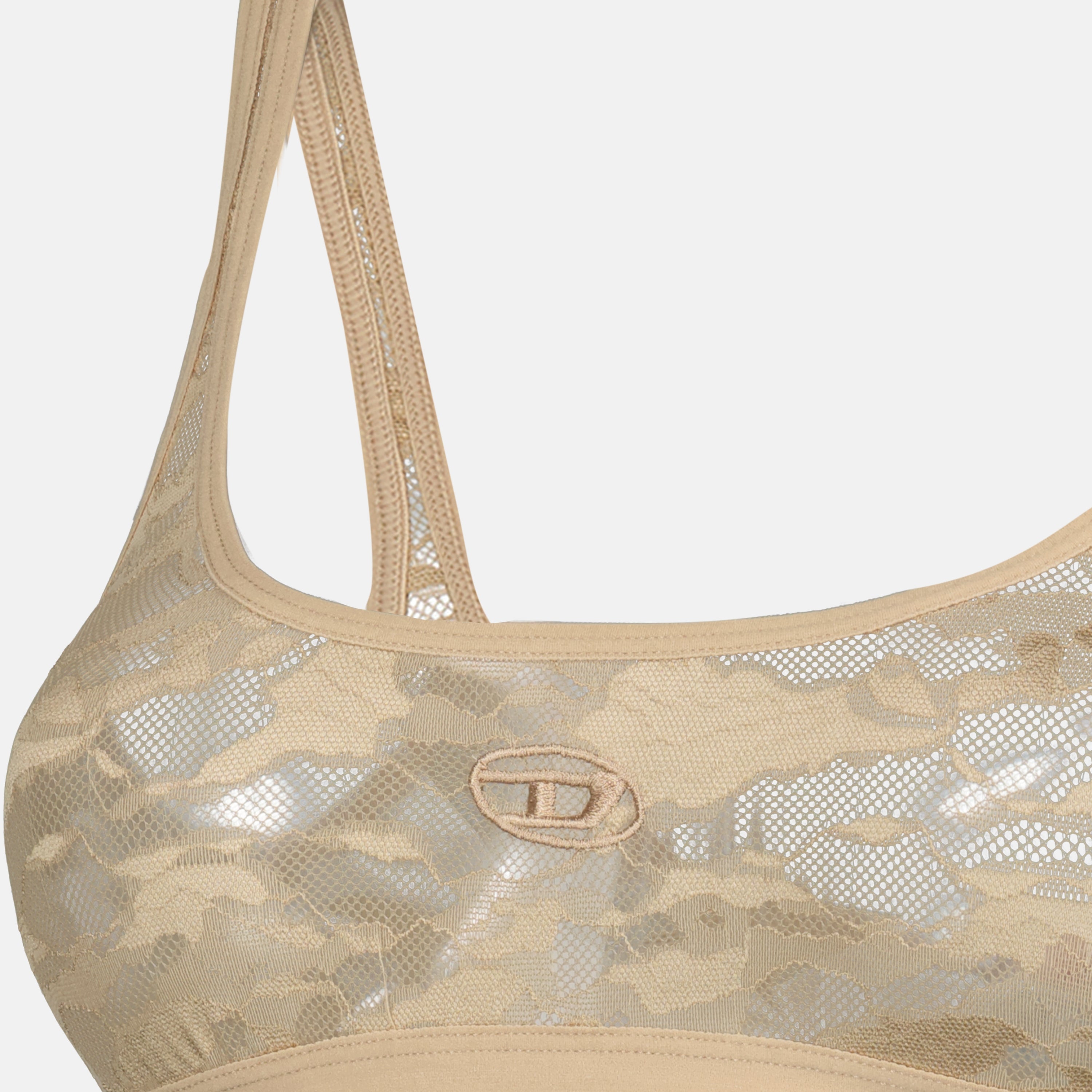 Sous-vêtements et homewear Brassière Kelsi en dentelle Diesel Beige Femme