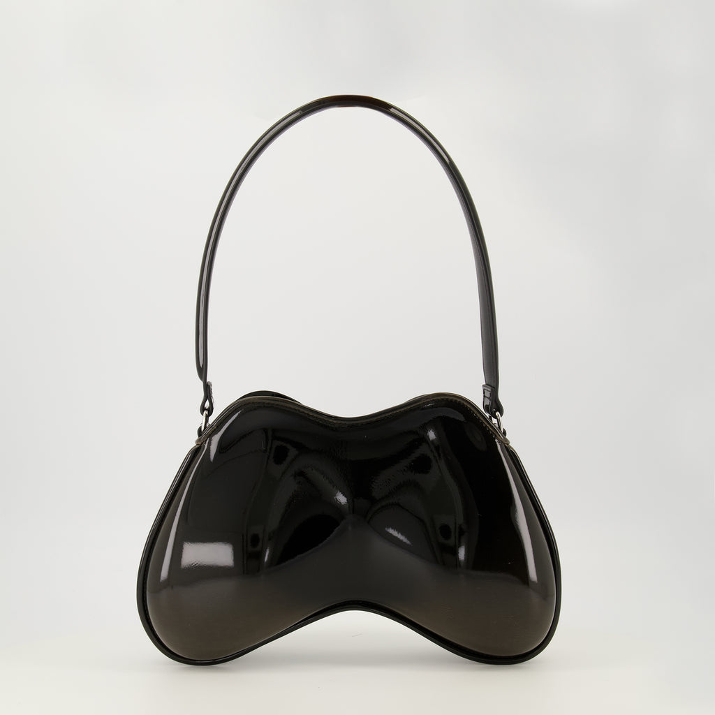 Image de l'article Sac Double-D noir de la marque Diesel pour Femme - Saison Automne-Hiver 2025 - Vue de Dos