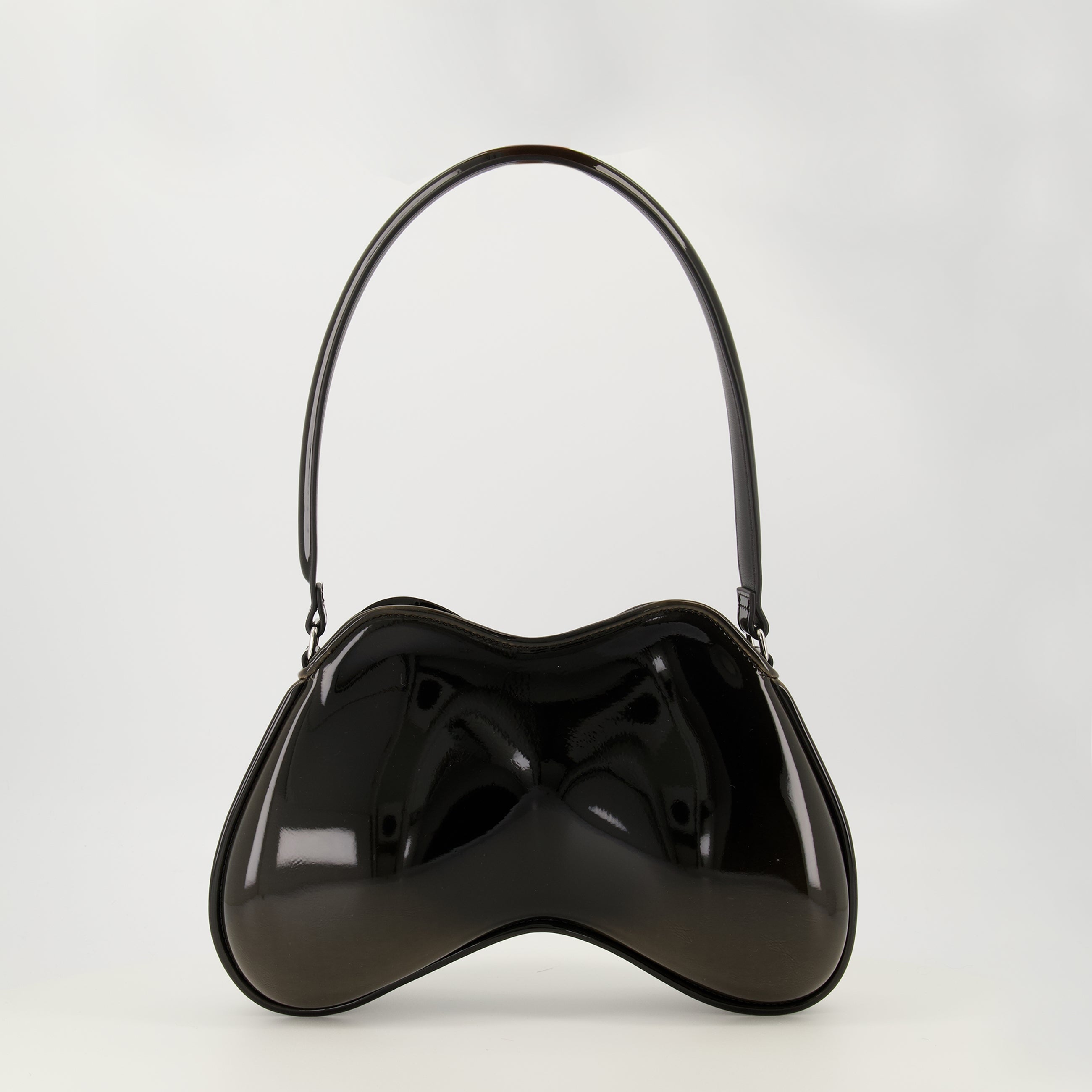 Image of the Diesel Women's Double-D Black Bag - Autumn-Winter 2025 - Back View