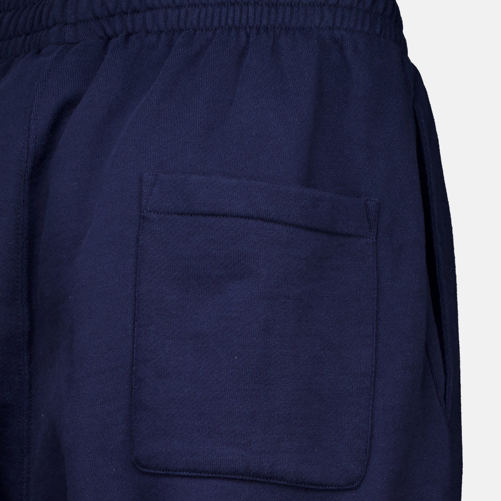 Pantalons Bas de jogging Slogan bleu marine en molleton Drole De Monsieur Bleu foncé Homme