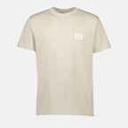 T-shirts T-shirt à logo brodé Dior Beige Homme