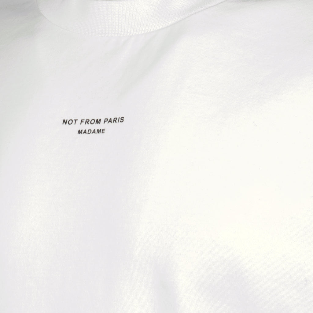 T-shirts T-shirt Slogan Classique blanc Drole De Monsieur Blanc Homme