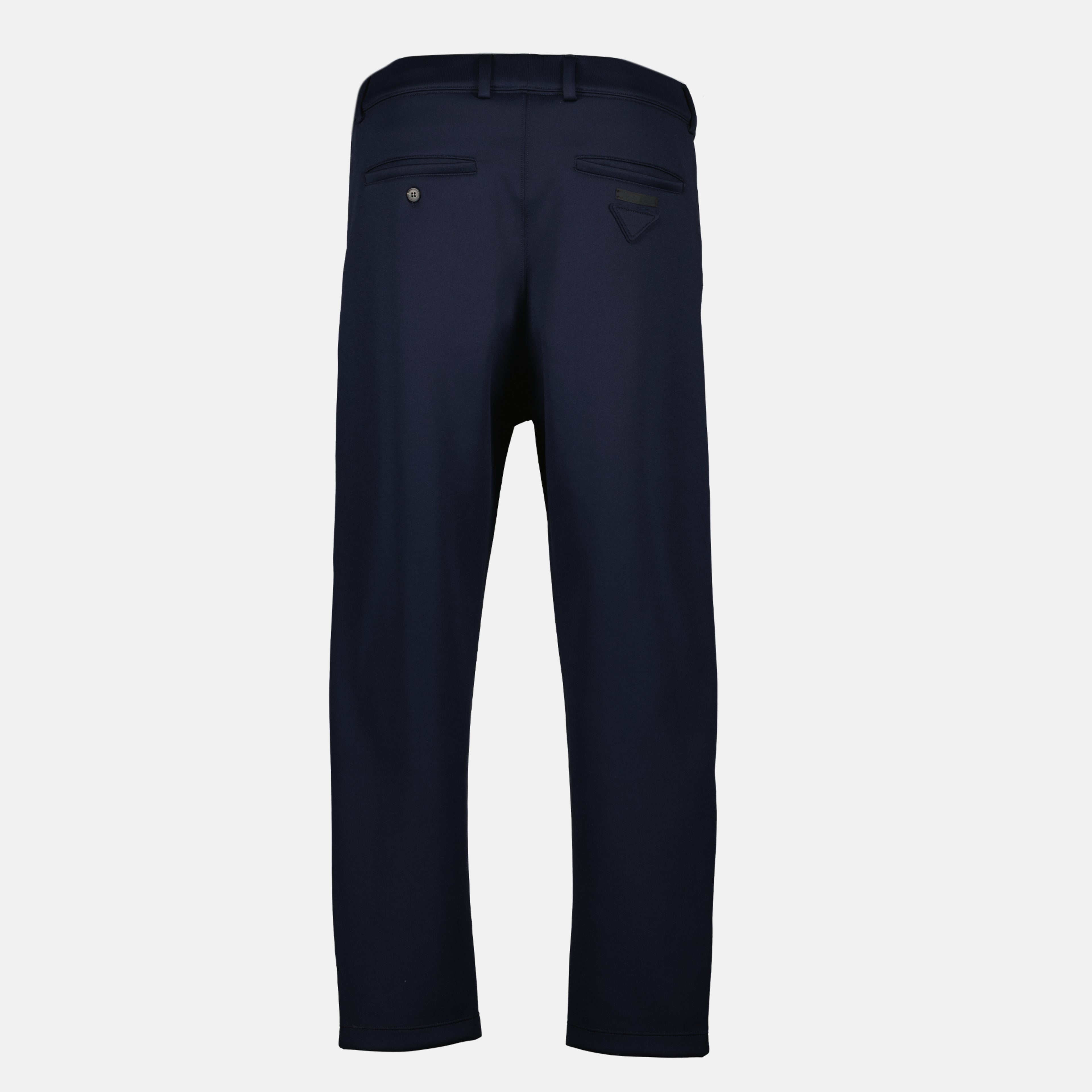 Pantalons Pantalon de ville Prada Bleu foncé Homme