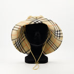 Chapeaux, casquettes et bonnets Chapéus Visor em Check Burberry Beige Unisexe