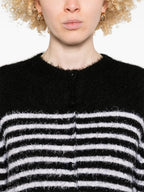 Malhas Cardigan Jules Khaite Preto Mulheres