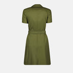 Robes Robe trench verte Burberry Kaki Femme
