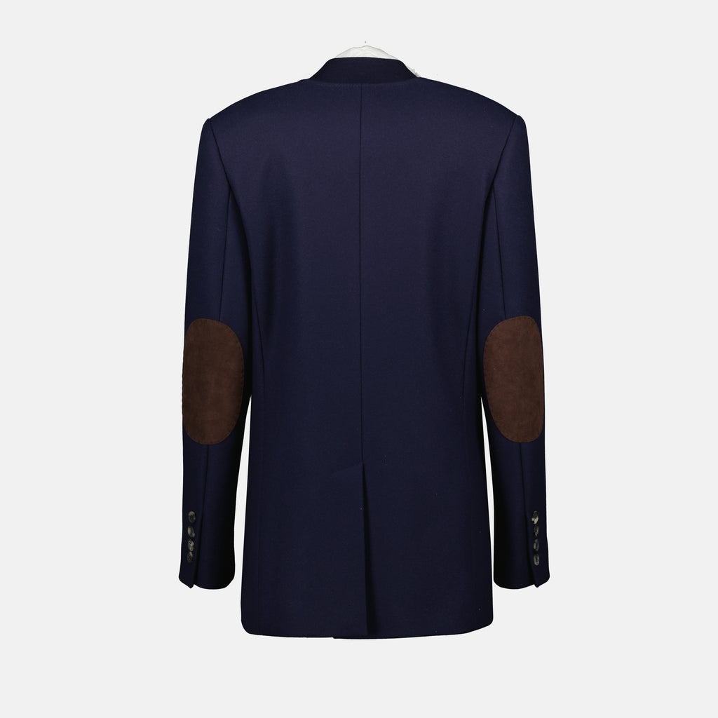 Image de l'article Blazer en laine de la marque Moschino pour Femme - Saison Automne-Hiver 2025 - Vue détaillée_2