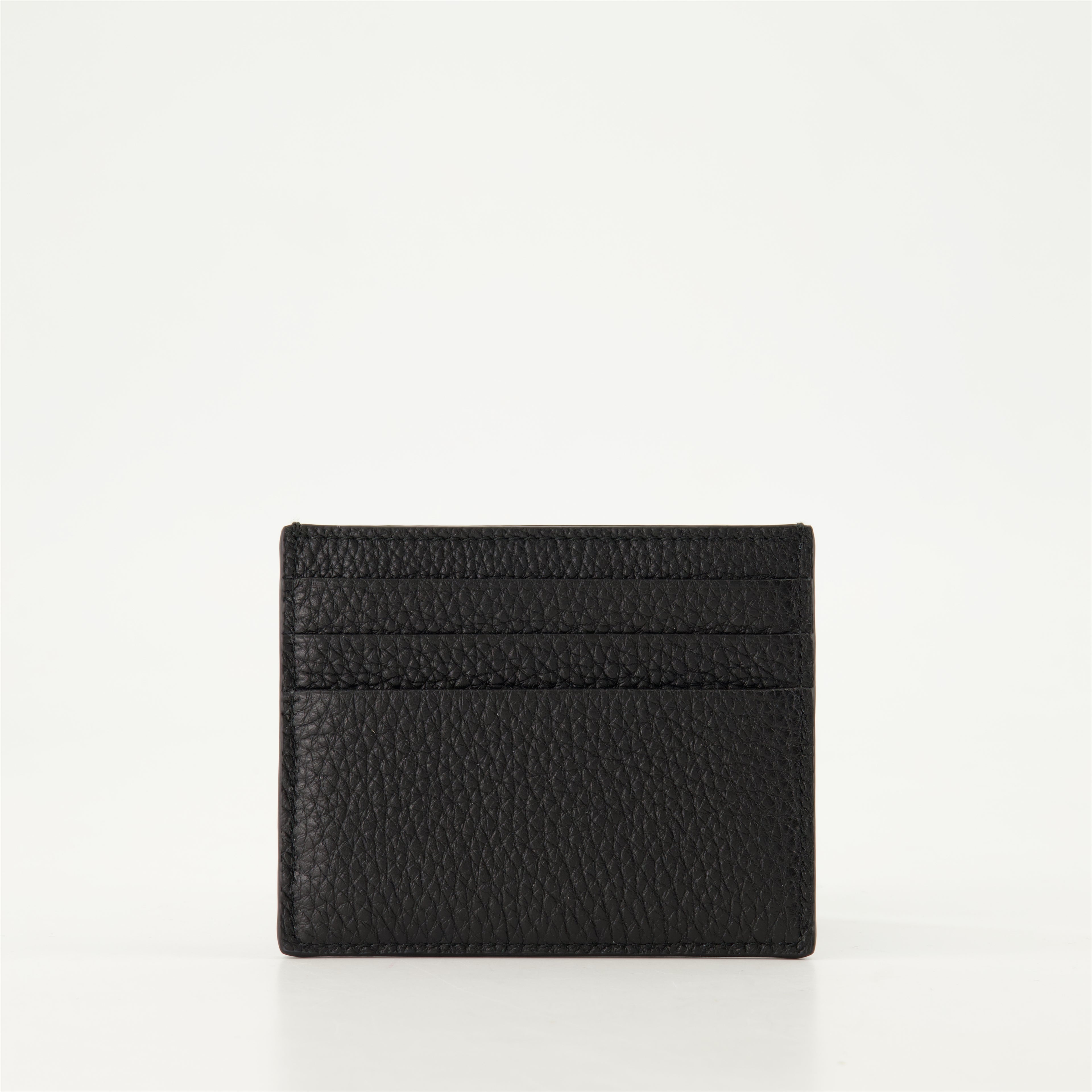 Small leather goods Leather Card Holder Prada Black Homme