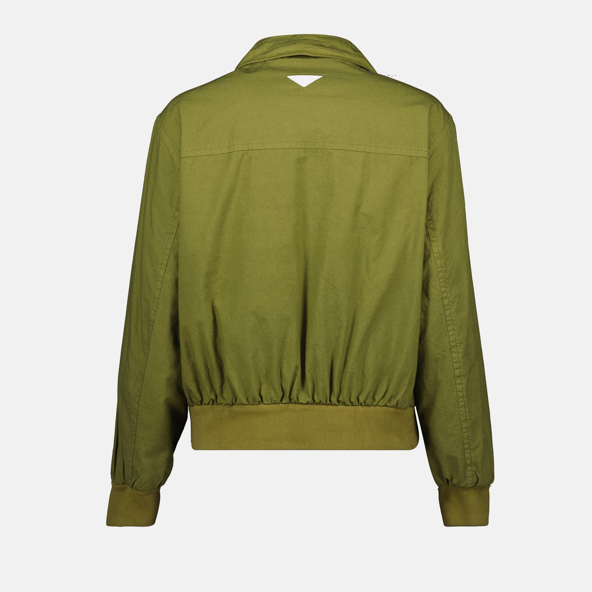 Sweatshirts Veste en popeline Prada Kaki Femme