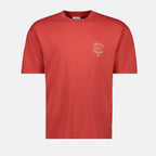 T-shirts T-shirt slogan vignes Drole De Monsieur Rouge Homme