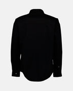 Chemises HSH114.660 001 noir Ami PARIS Noir Homme