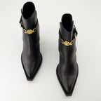 Stivaletti Stivali alla caviglia Medusa '95 Versace Nero Femme