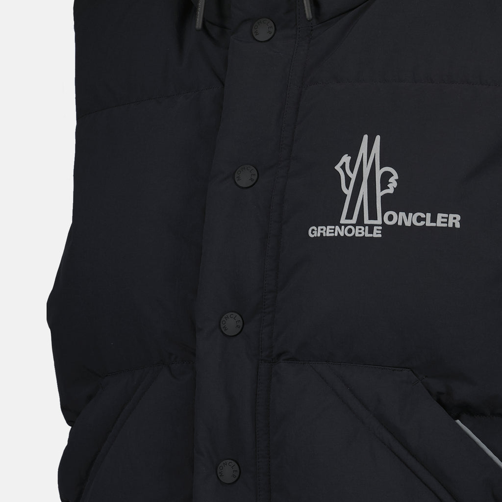 ジャケット バルディ ノースリーブ ダウンジャケット Moncler Grenoble 黒 Homme