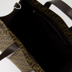 Bolsas tote FF tote bag Fendi Marrom Homme