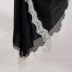 Imagen del vestido de camiseta Verve blanco y negro de la marca Christopher Esber para mujer - Temporada Primavera-Verano 2026 - Vista Detallada_2