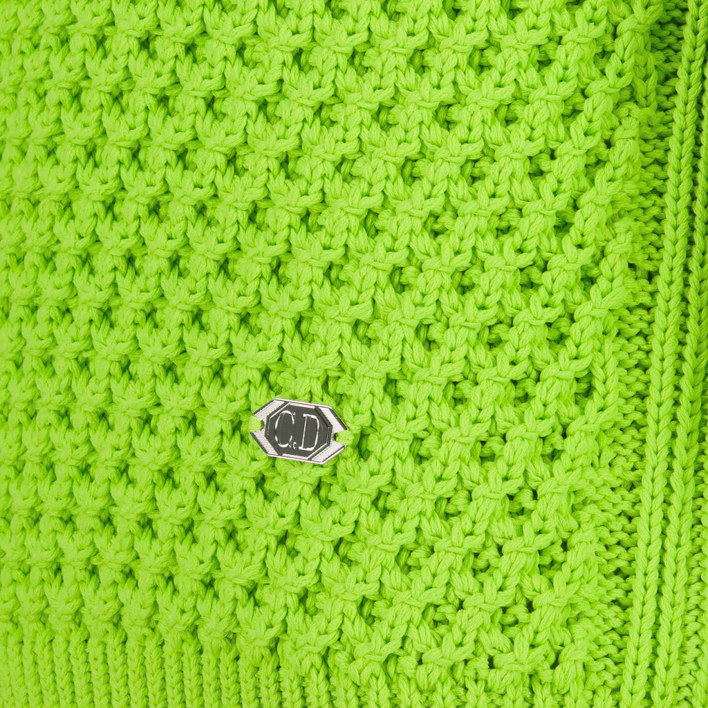 Immagine del maglione verde CD Box di Dior per Uomo - Stagione Primavera-Estate 2026 - Vista Dettagliata_2